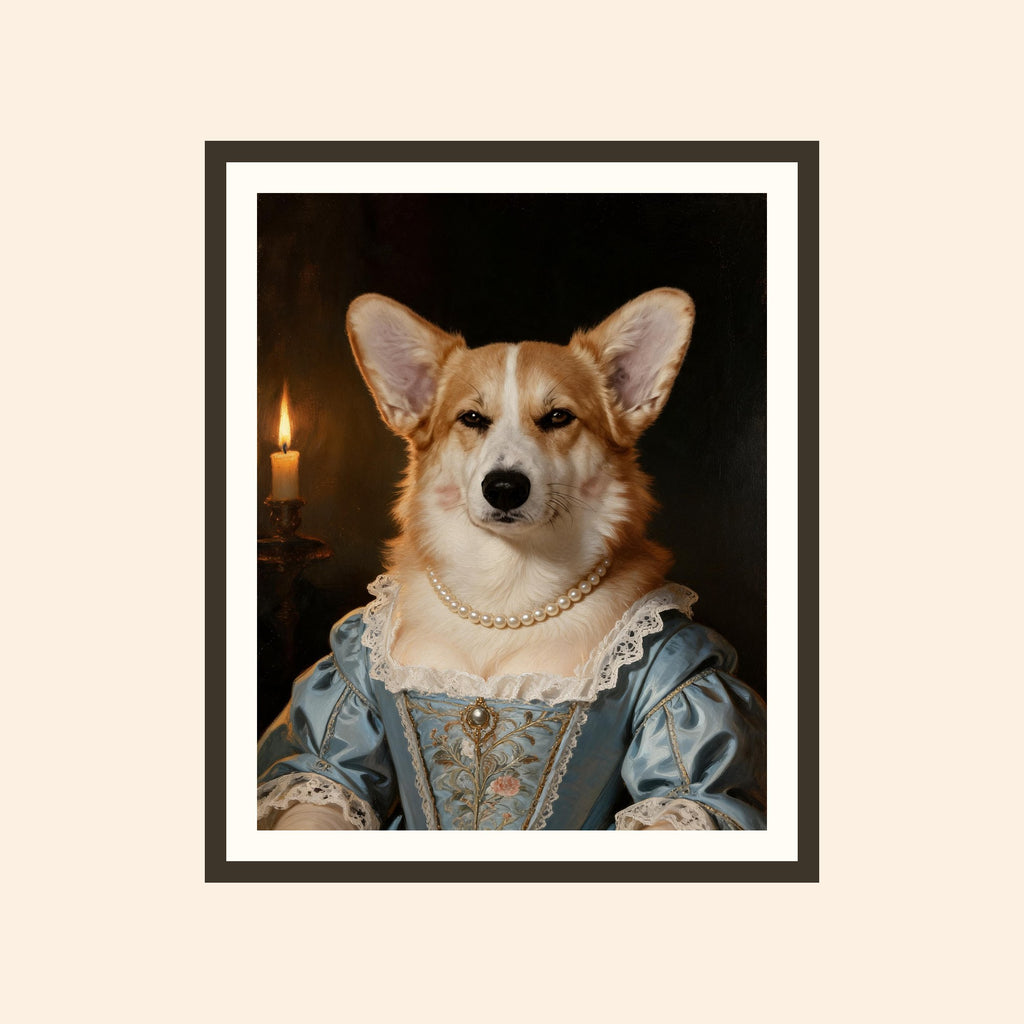 La Duchesse — portrait d'animal sur-mesure