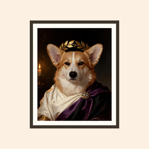 L'Empereur — portrait d'animal sur-mesure