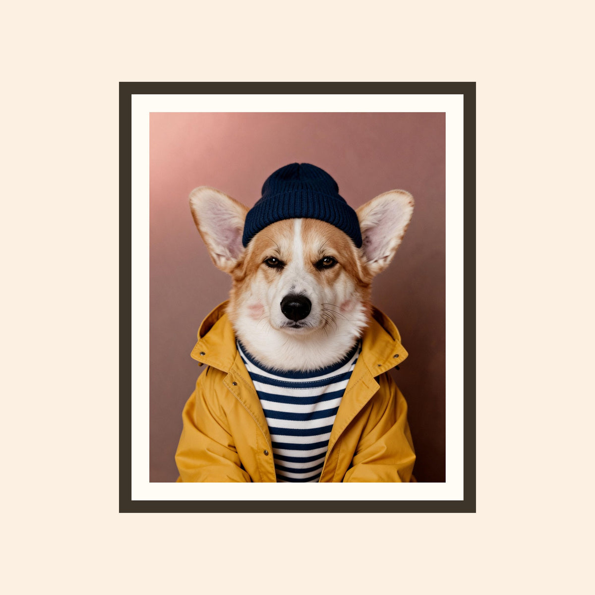 Le Marin — portrait d'animal sur-mesure